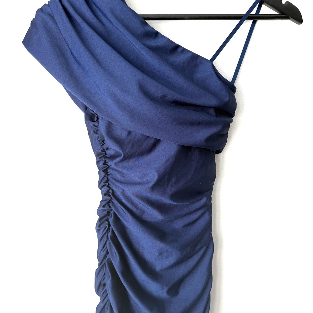 B Darlin Elegant Long Navy Dress